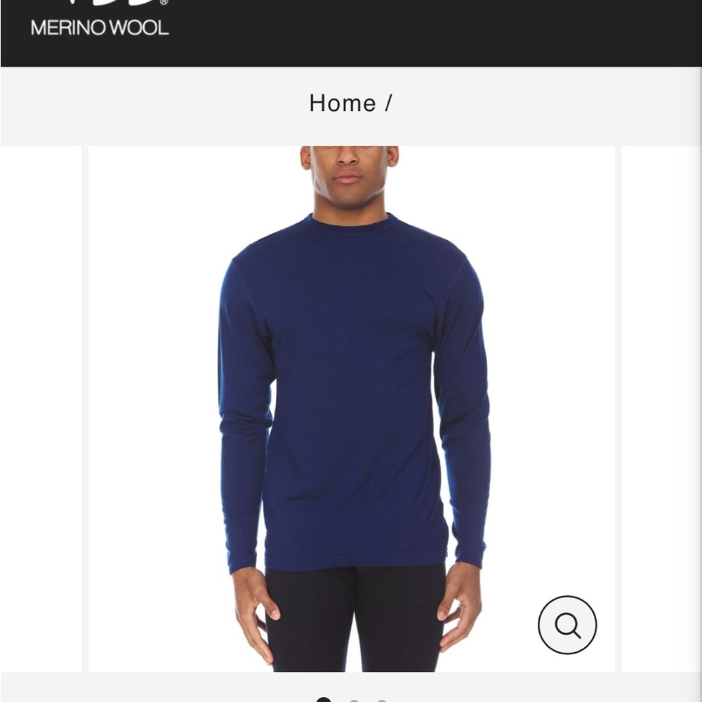 Minus33 Navy Merino Wool Shirt